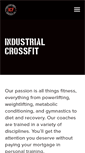 Mobile Screenshot of industrialcrossfit.com